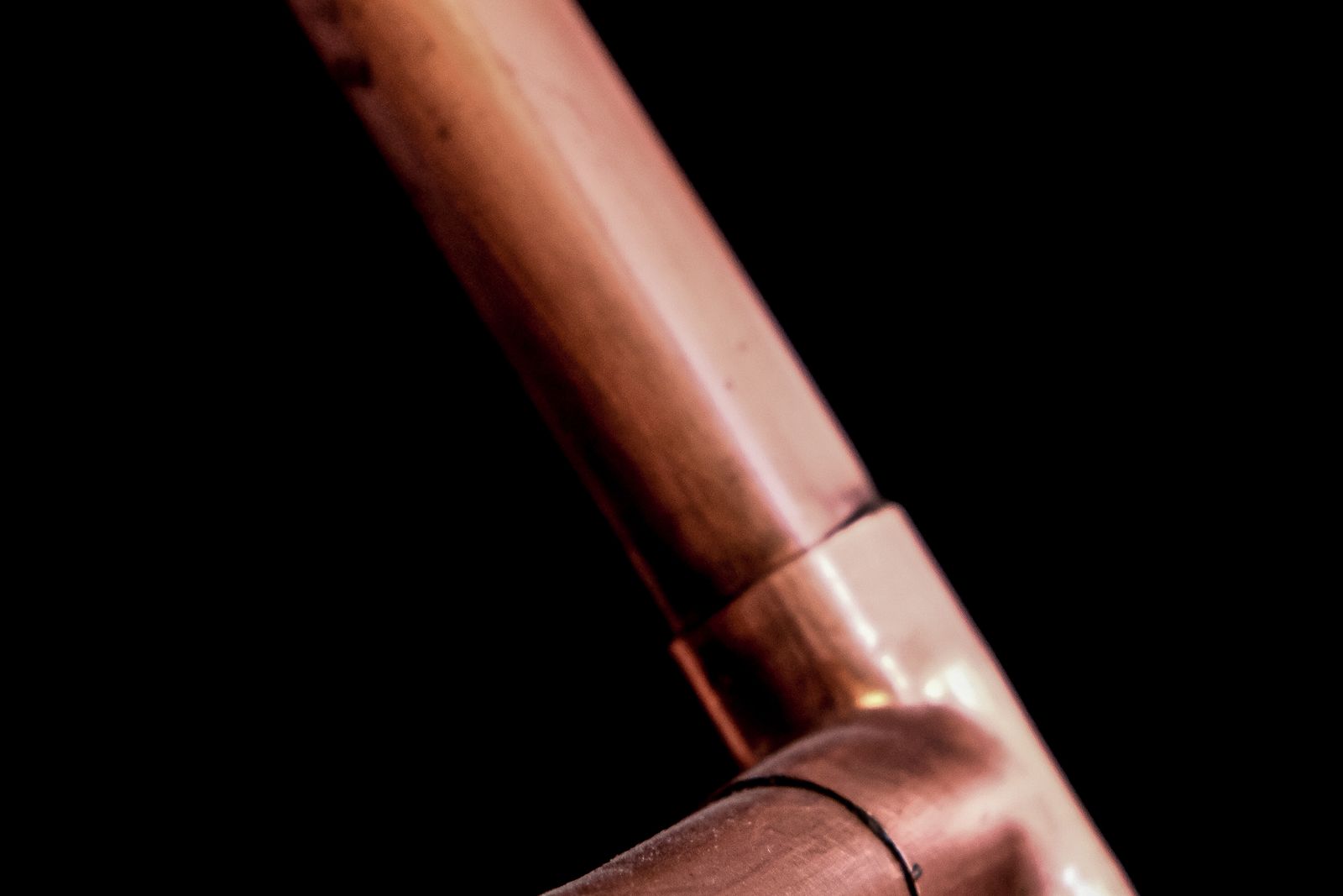 Plumbing copper pipework